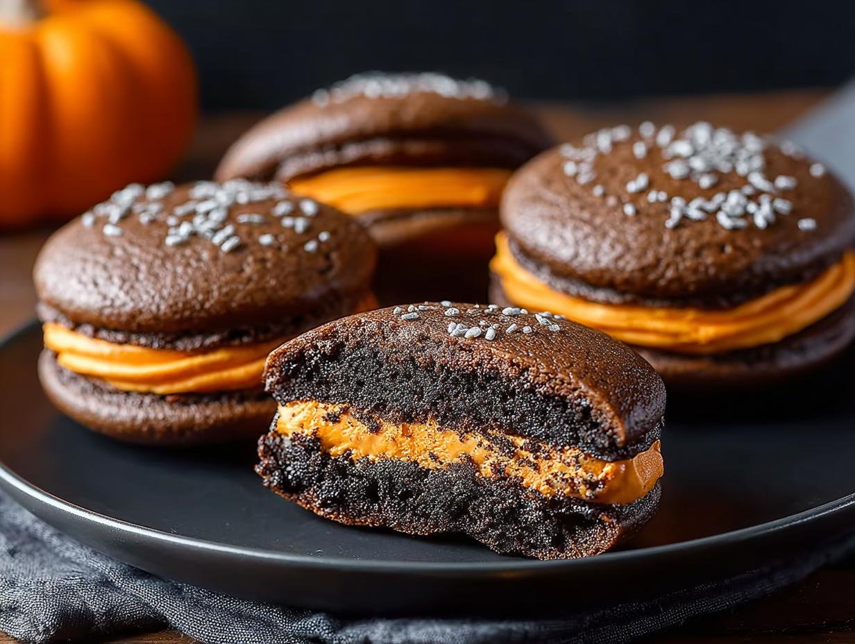 Delicious Halloween Whoopie Pies: 2 Spooky Secrets 1 Delicious Halloween Whoopie Pies: 2 Spooky Secrets - Halloween Whoopie Pies - main visual representation