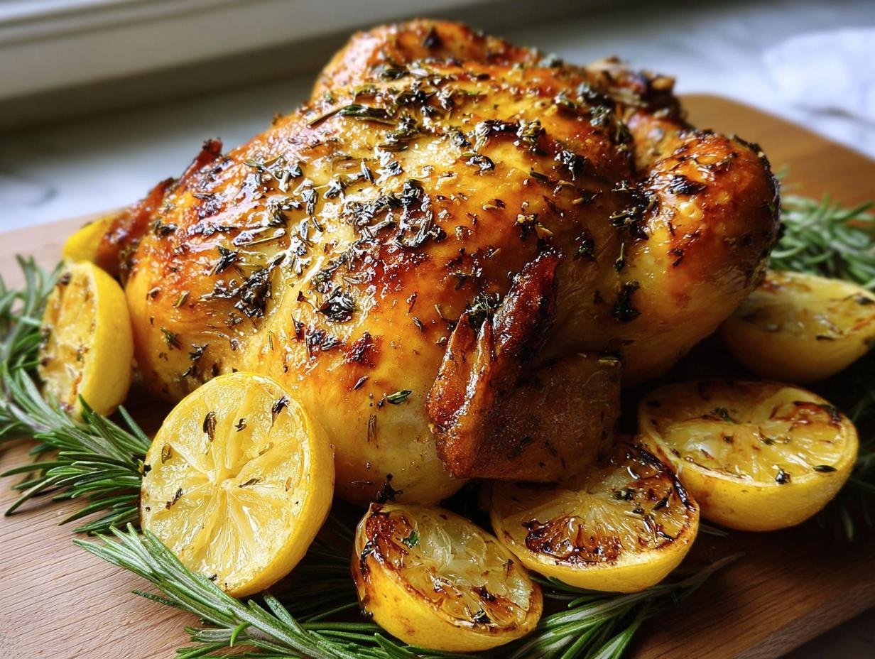 Lemon Herb Roast Chicken