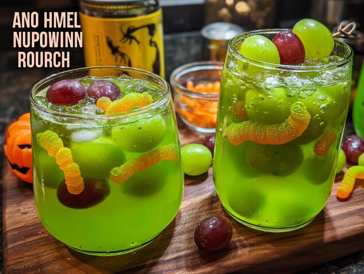 Non Alcoholic Halloween Punch: 5 Spooky Recipes - Non Alcoholic Halloween Punch - additional detail