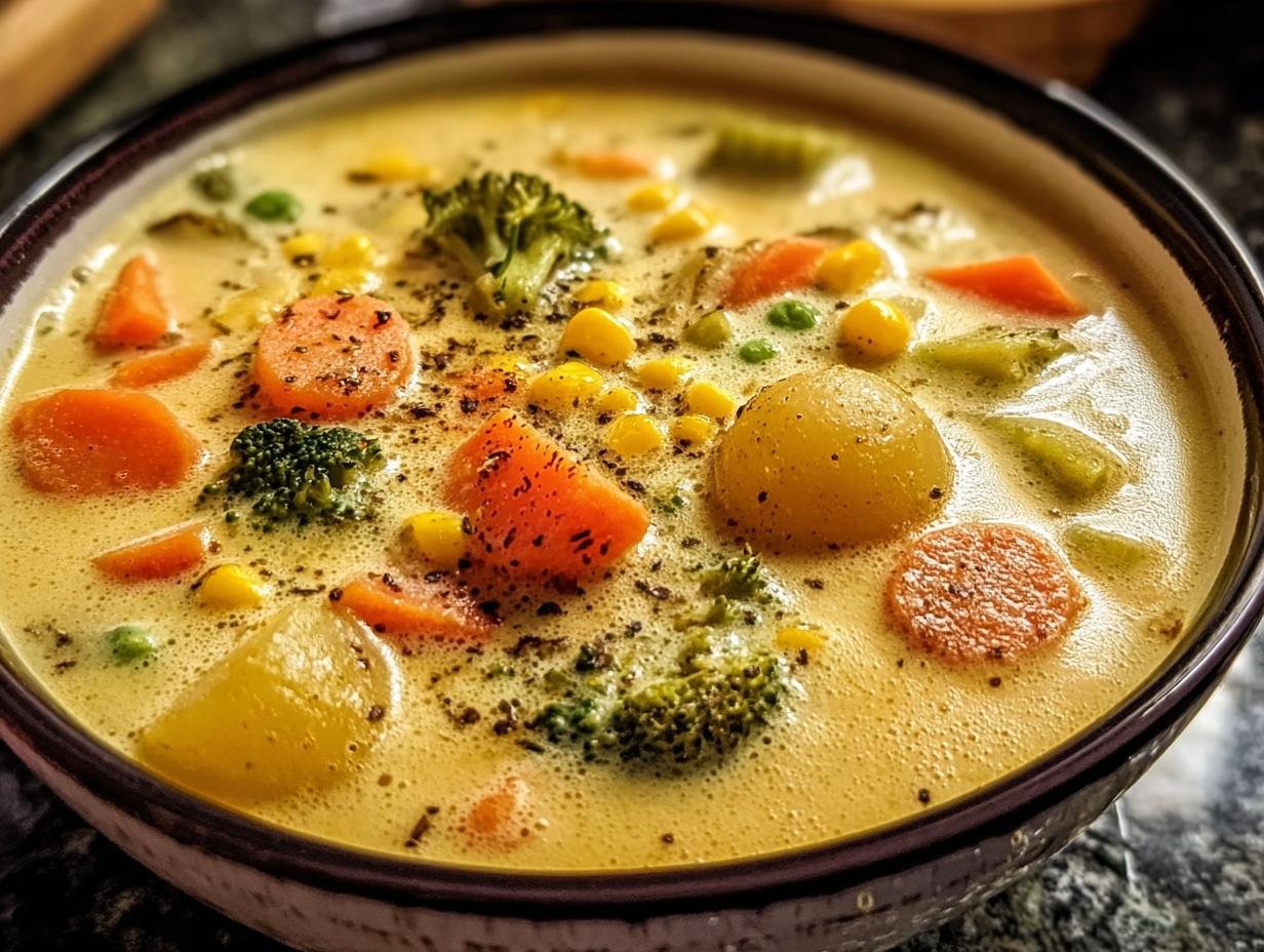 One Pot Creamy Vegetable: Amazing 30-Min Meal - One Pot Creamy Vegetable - main visual representation