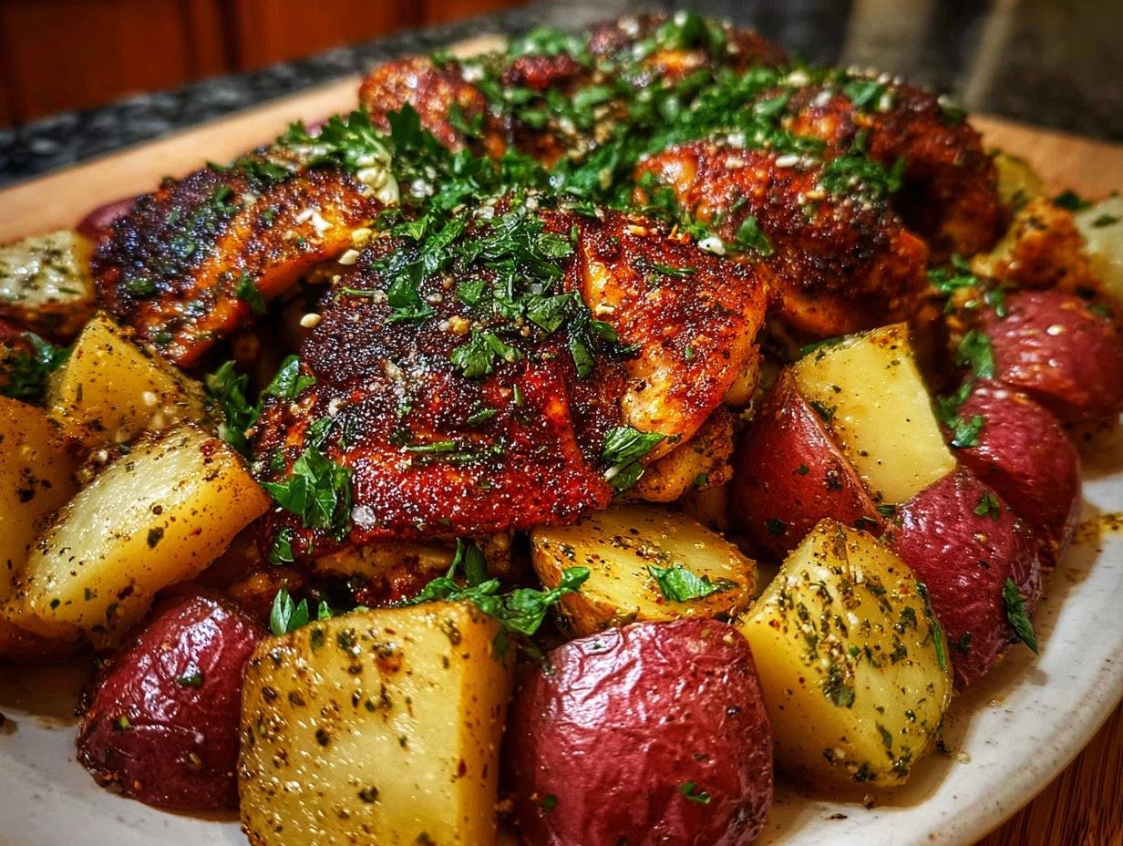 Oven Roasted Cajun Chicken