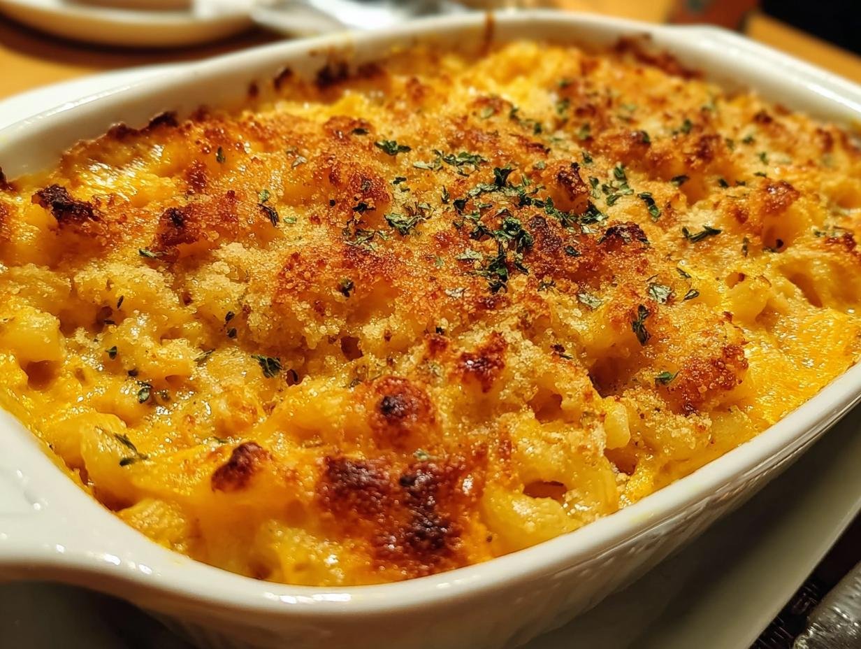 Pumpkin Mac Cheese: 10 Amazing Fall Flavors 1 Pumpkin Mac Cheese: 10 Amazing Fall Flavors - Pumpkin Mac Cheese - additional detail