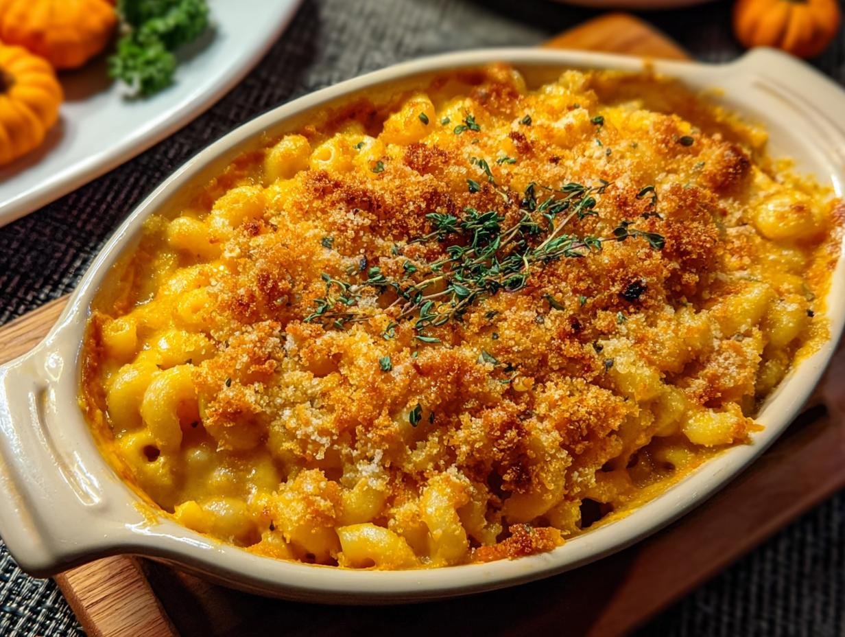 Pumpkin Mac Cheese: 10 Amazing Fall Flavors 2 Pumpkin Mac Cheese: 10 Amazing Fall Flavors - Pumpkin Mac Cheese - additional detail