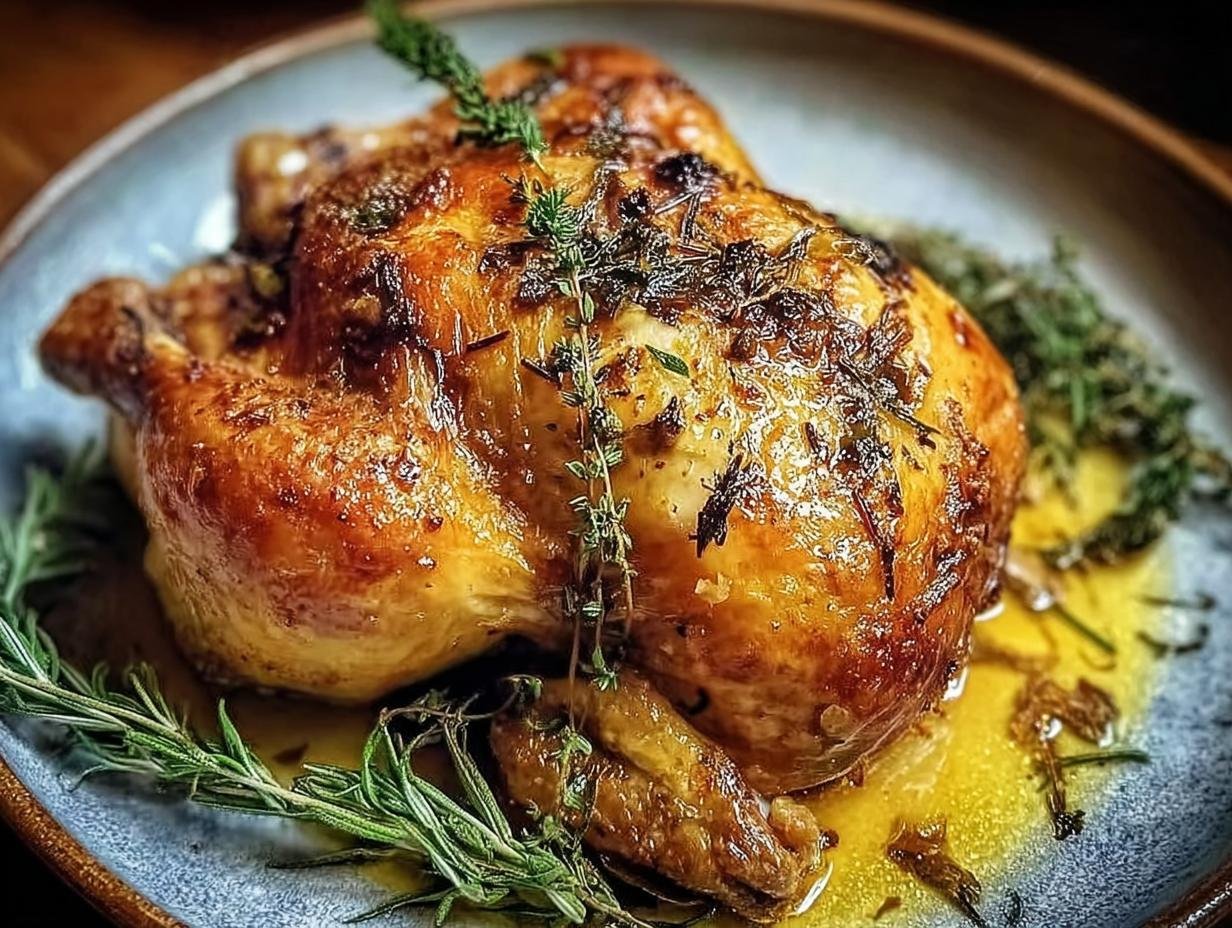 Roast Tarragon Chicken Crispy: 1 Amazing Recipe - Roast Tarragon Chicken Crispy - close up of seasoned chicken before roasting