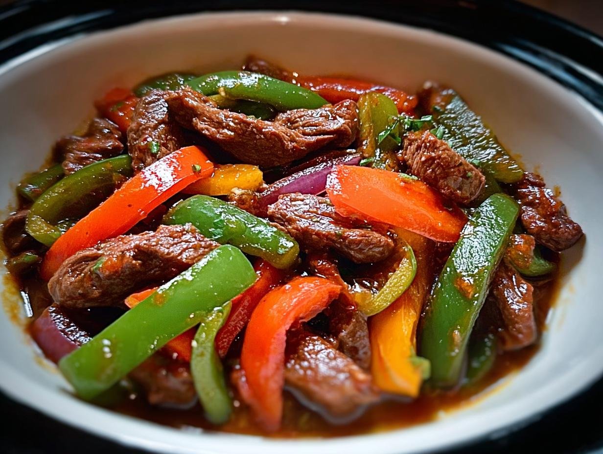Slow Cooker Pepper Steak: 7 Secrets to Tender Perfection - Slow Cooker Pepper Steak - additional detail