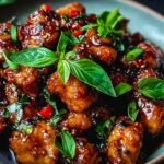 Sticky Basil Chicken A 30 Min Flavor Burst 3 Sticky Basil Chicken
