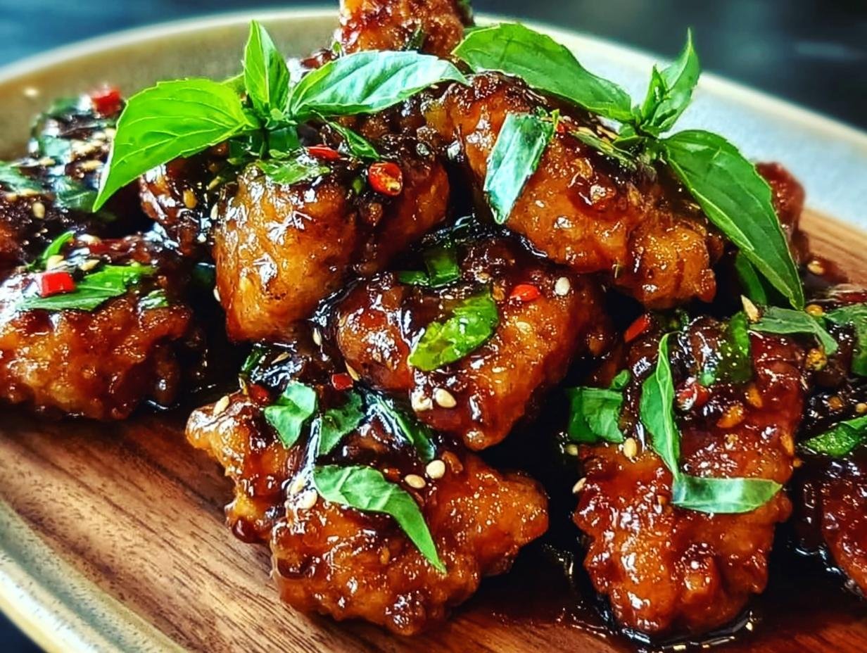 Sticky Basil Chicken A 30 Min Flavor Burst 2 Sticky Basil Chicken A 30 Min Flavor Burst - Sticky Basil Chicken - additional detail