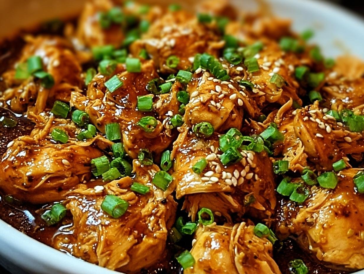 Sweet Garlic Chicken Crockpot
