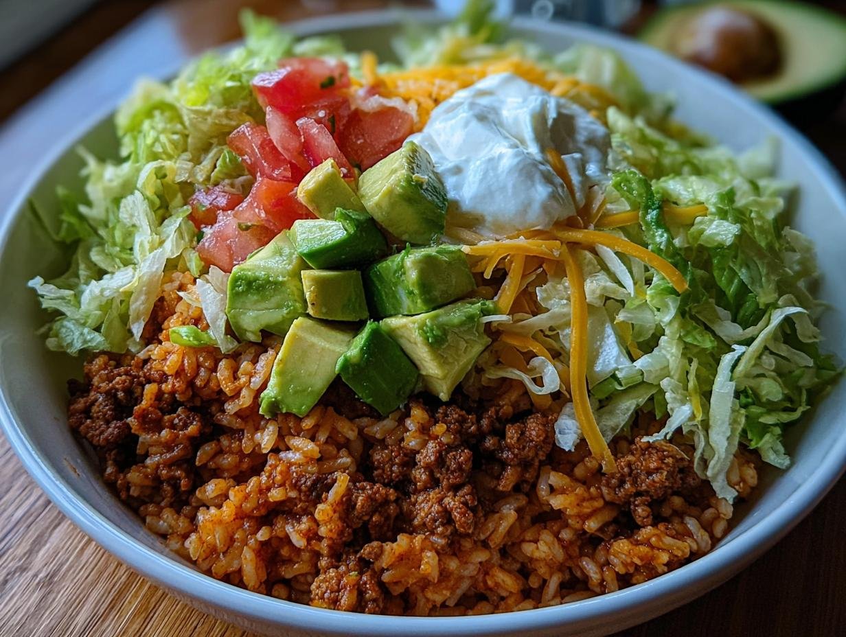 Taco Rice Bowl