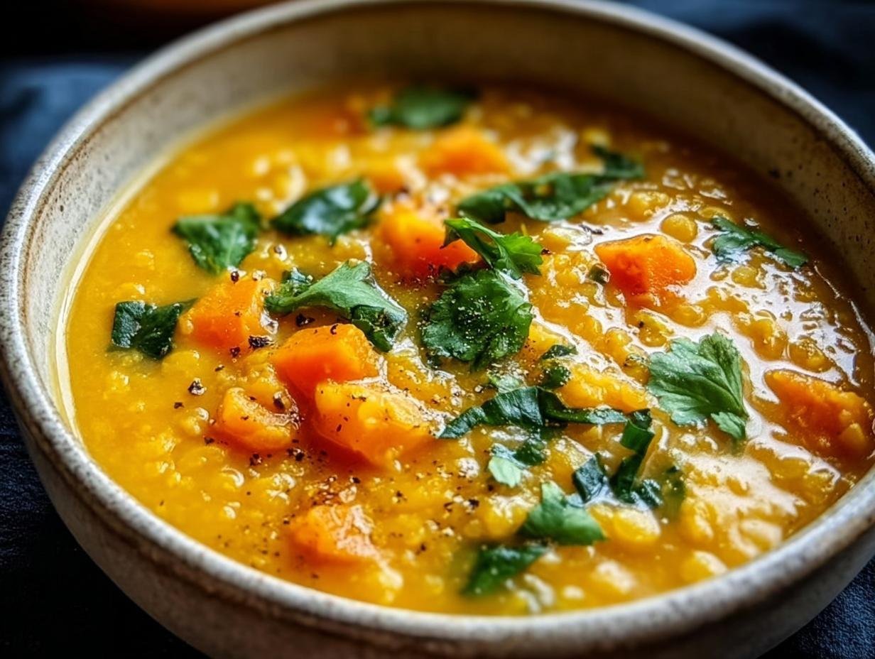Vibrant Golden Turmeric Lentil: Amazing Comfort Soup 2 Vibrant Golden Turmeric Lentil: Amazing Comfort Soup - Vibrant Golden Turmeric Lentil - additional detail