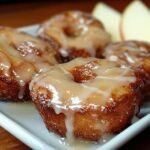 Warm Baked Apple Fritters