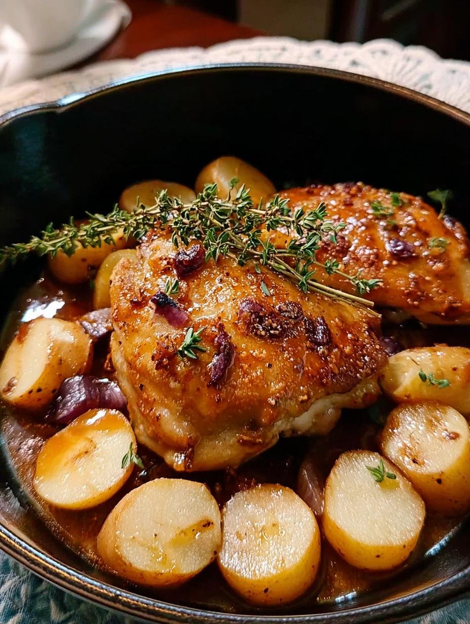 Apple Cider Glazed Chicken: Amazing Fall Flavor - Apple Cider Glazed Chicken - serving suggestion with side dishes