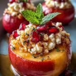Baked Apples with Feta