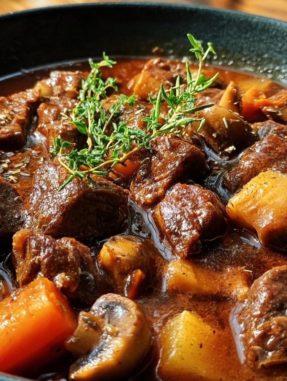 Beef Mushroom Stew: 1 Amazing Comfort Dish - Beef Mushroom Stew For - main visual representation