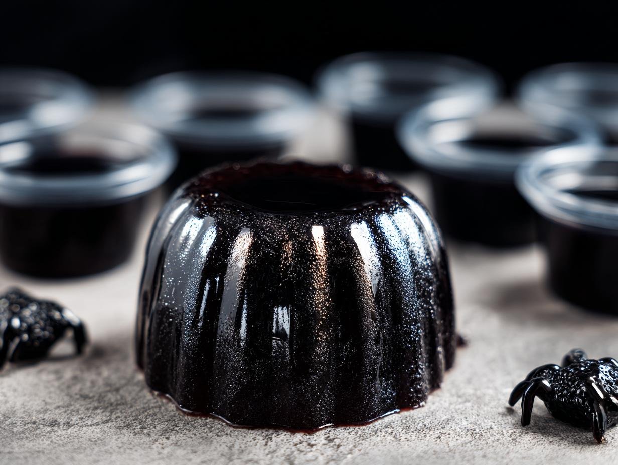 Black Jello Shots: 4 Stunning Recipes Your Guests Will Love - Black Jello Shots - additional detail