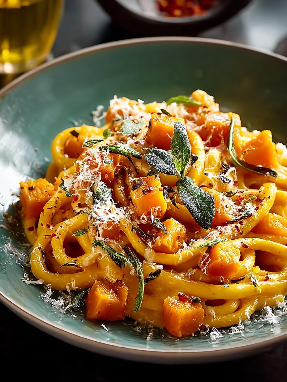 Butternut Squash Sage Pasta: A Cozy Fall Delight - Butternut Squash Sage Pasta - main visual representation