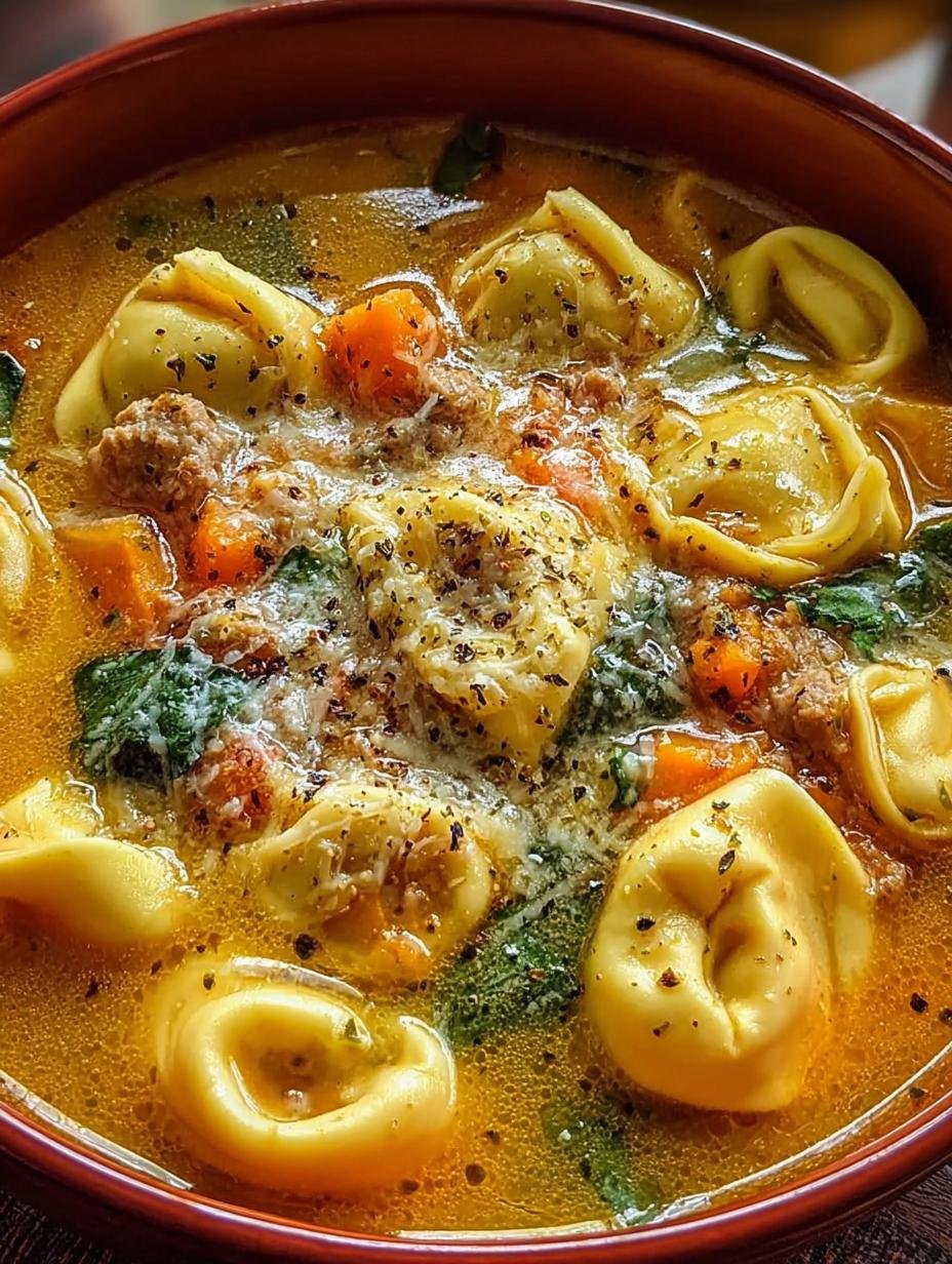 Butternut Squash Sausage Tortellini: Amazing 45-Min Soup - Butternut Squash Sausage Tortellini - main visual representation