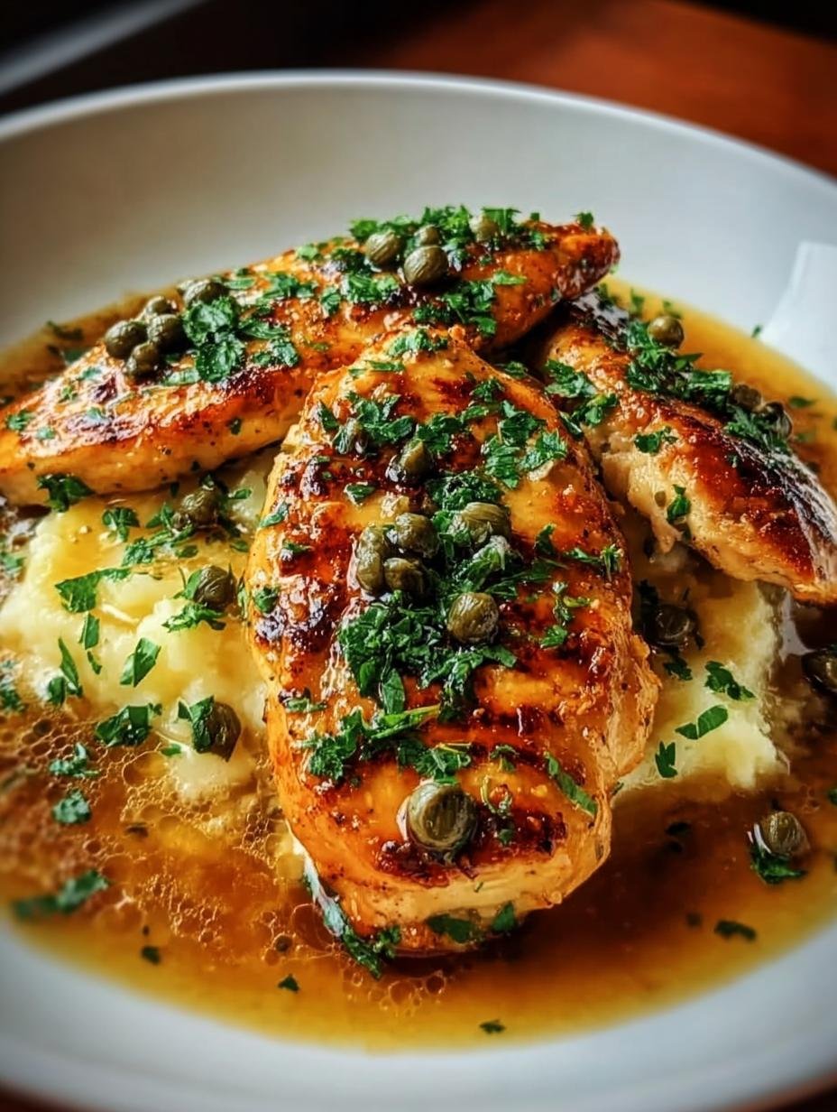 Amazing Chicken Piccata: 30 Min Lemon Sauce - Chicken Piccata Lemon Sauce - main visual representation