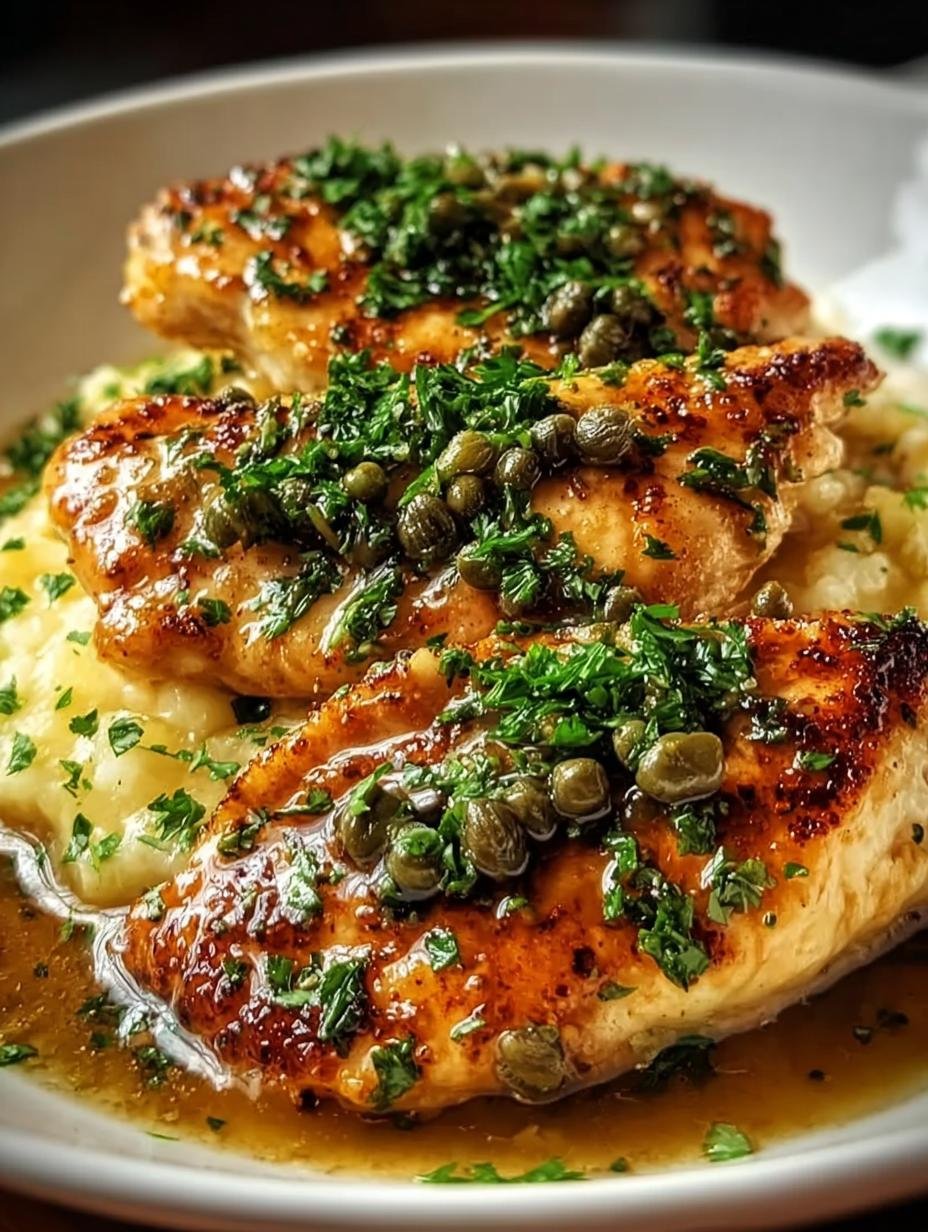Chicken Piccata Lemon Sauce