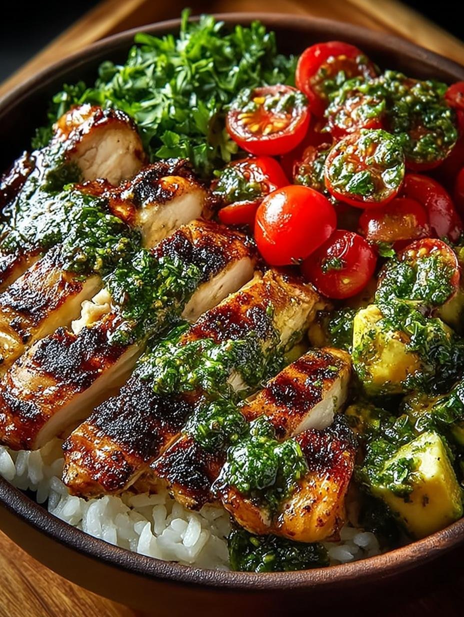 Chimichurri Grilled Chicken Bowl