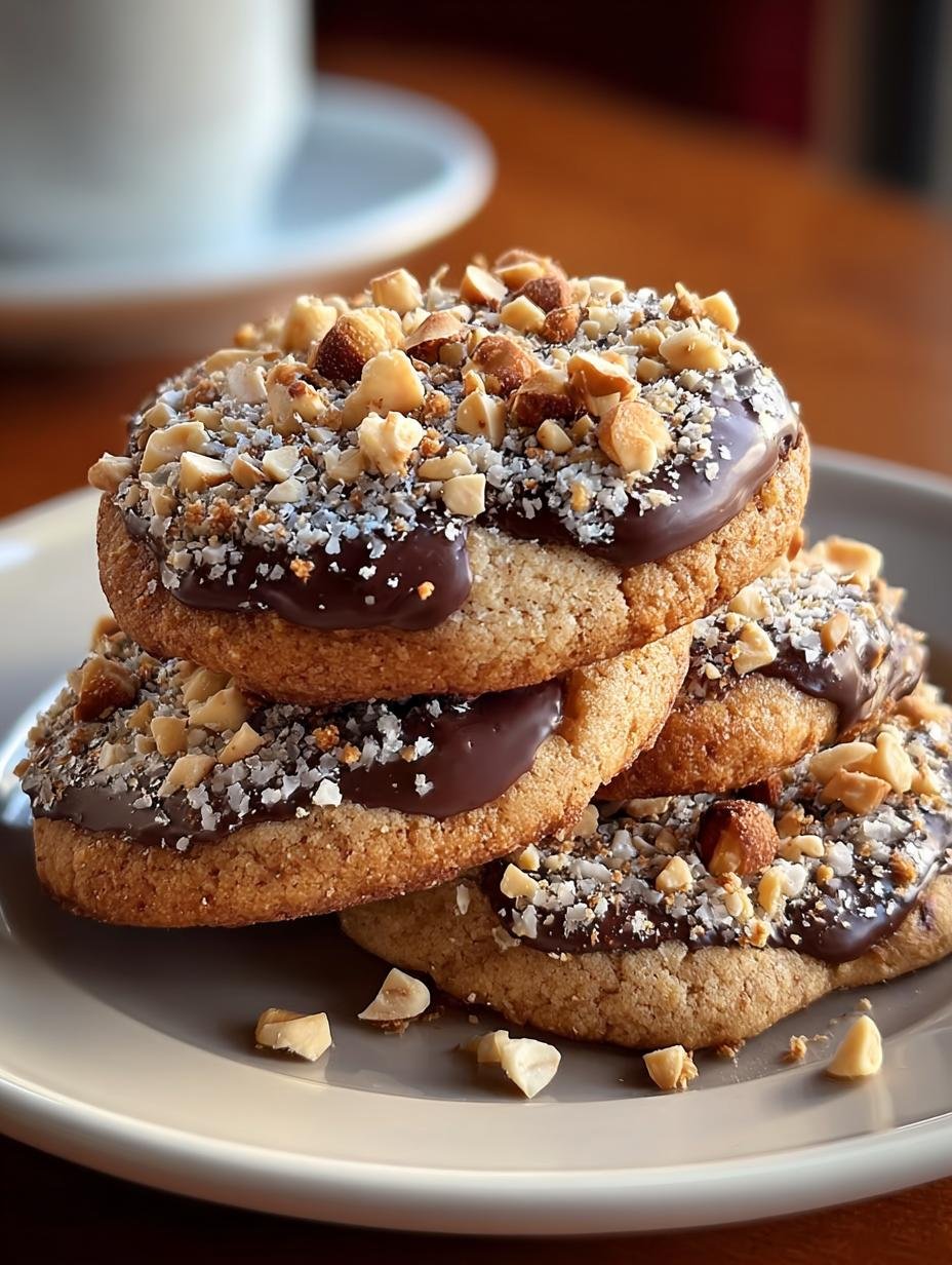 Chocolate Hazelnut Crunch Cookies for Holiday Joy 1 Chocolate Hazelnut Crunch Cookies for Holiday Joy - Chocolate Hazelnut Crunch Cookies - main visual representation