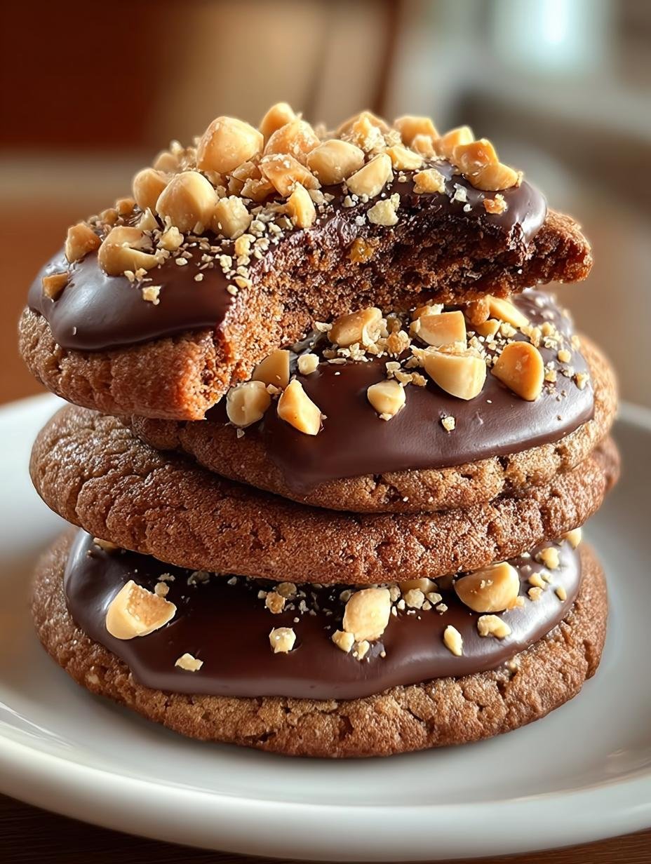 Chocolate Hazelnut Crunch Cookies