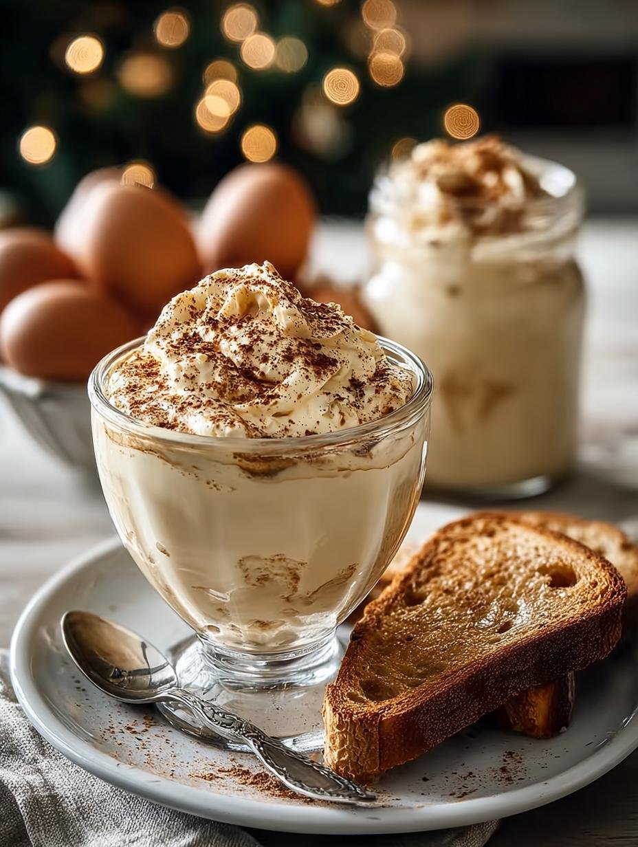 Delicious Creamy Eggnog: 7 Steps to Holiday Bliss 2 Delicious Creamy Eggnog: 7 Steps to Holiday Bliss - Creamy Eggnog - additional detail