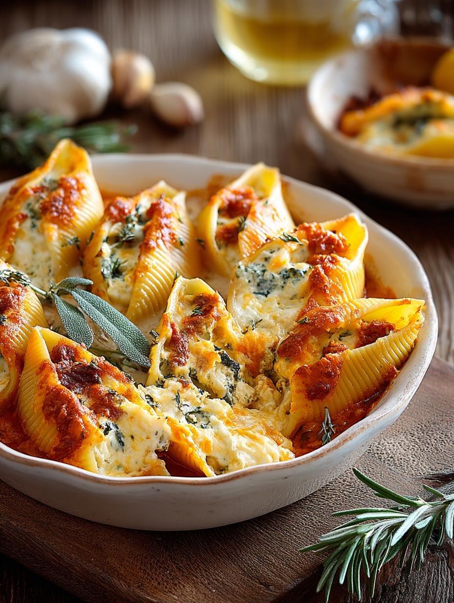 Creamy Pumpkin Ricotta Stuffed Shells for Fall Comfort - Creamy Pumpkin Ricotta Stuffed - additional detail
