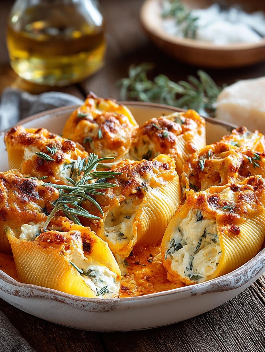 Creamy Pumpkin Ricotta Stuffed