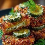Crispy Dill Pickle Parmesan
