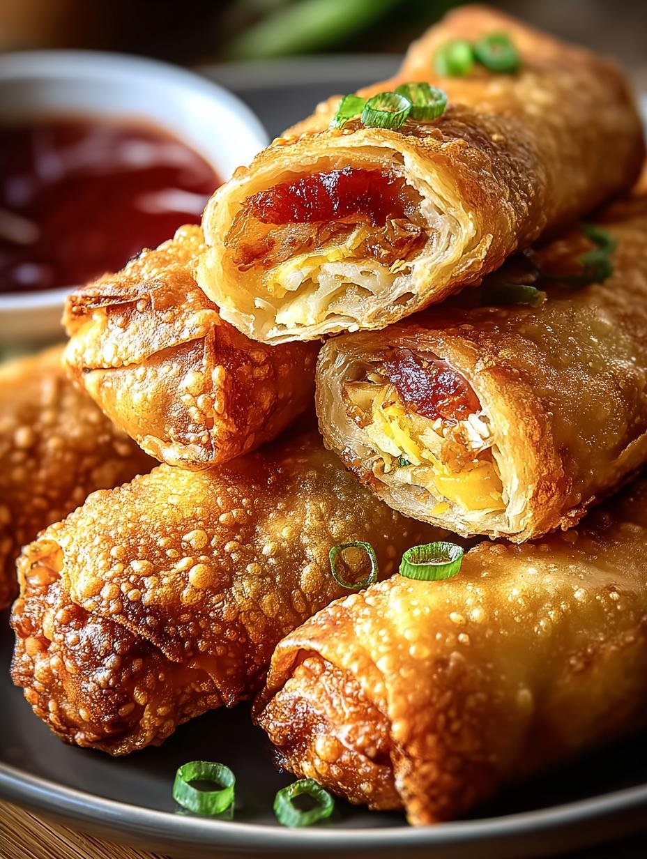 Crispy Thanksgiving Egg Rolls: 12 Festive Treats - Crispy Thanksgiving Egg Rolls - main visual representation