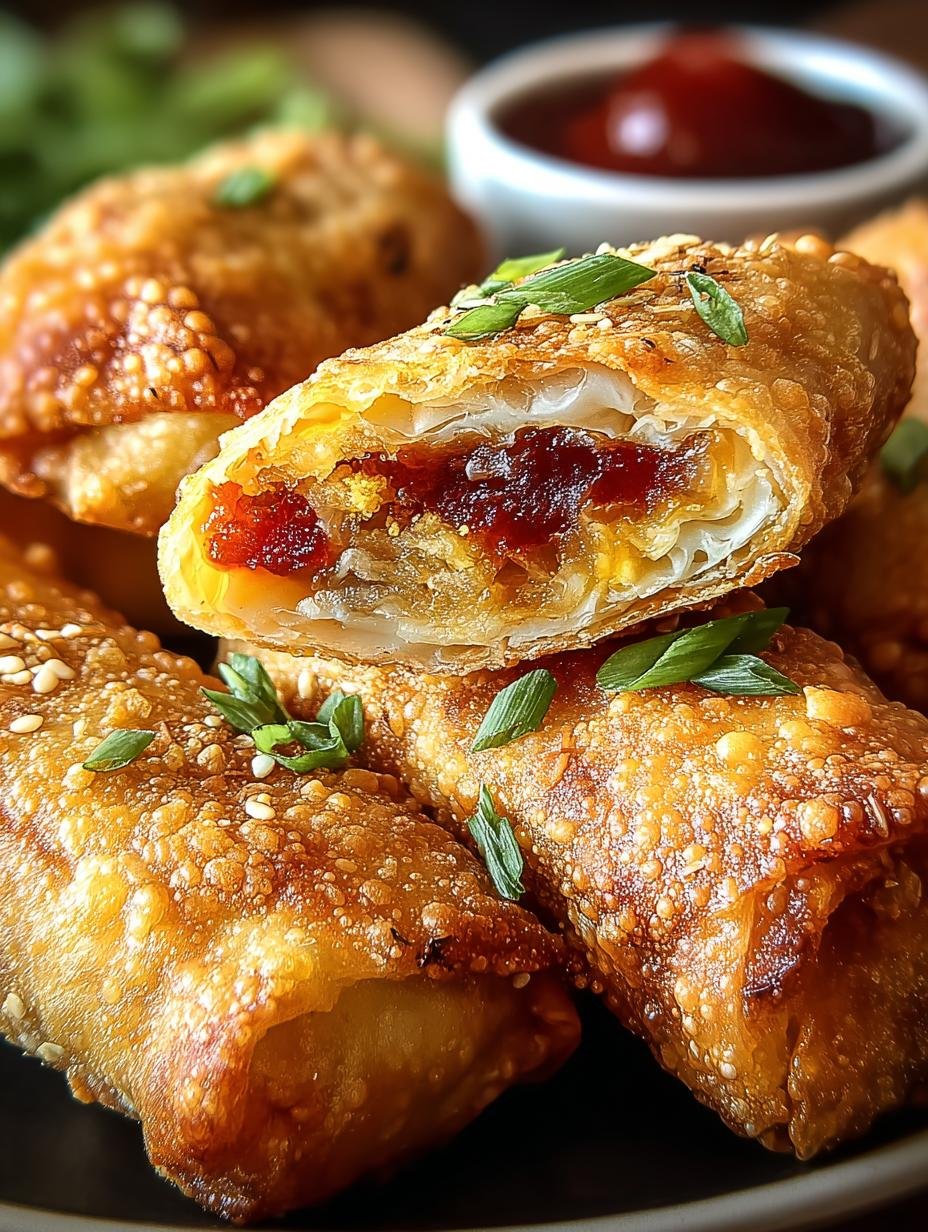 Crispy Thanksgiving Egg Rolls: 12 Festive Treats - Crispy Thanksgiving Egg Rolls - additional detail