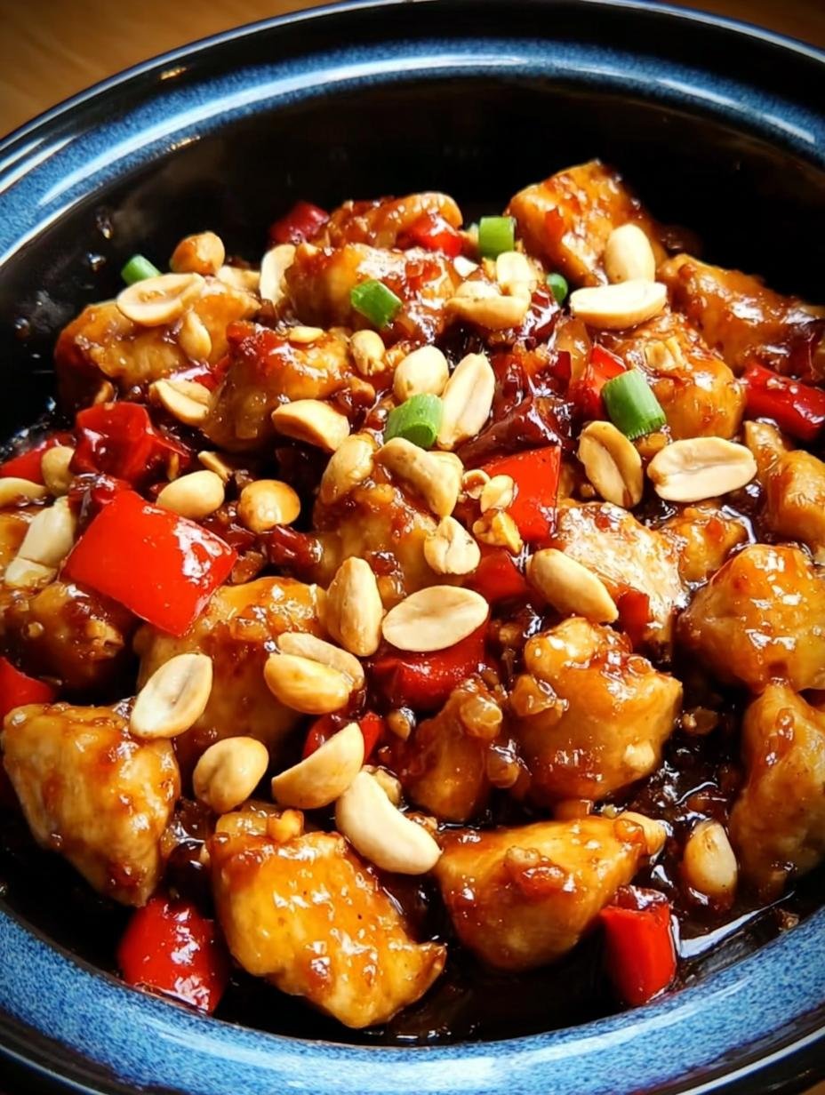 Crockpot Kung Pao Chicken: 5 Ing. Meal Magic 1 Crockpot Kung Pao Chicken: 5 Ing. Meal Magic - Crockpot Kung Pao Chicken - additional detail