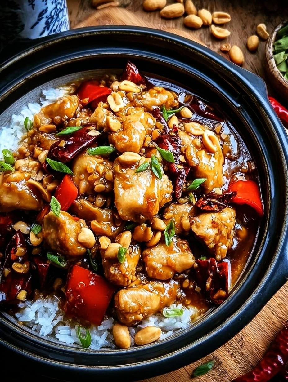Crockpot Kung Pao Chicken: 5 Ing. Meal Magic 2 Crockpot Kung Pao Chicken: 5 Ing. Meal Magic - Crockpot Kung Pao Chicken - additional detail