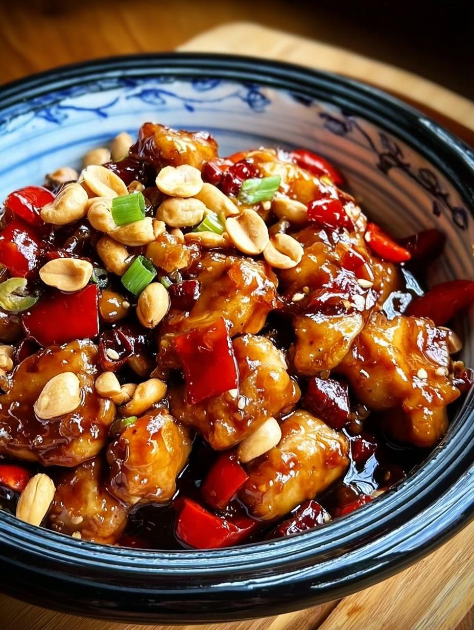 Crockpot Kung Pao Chicken