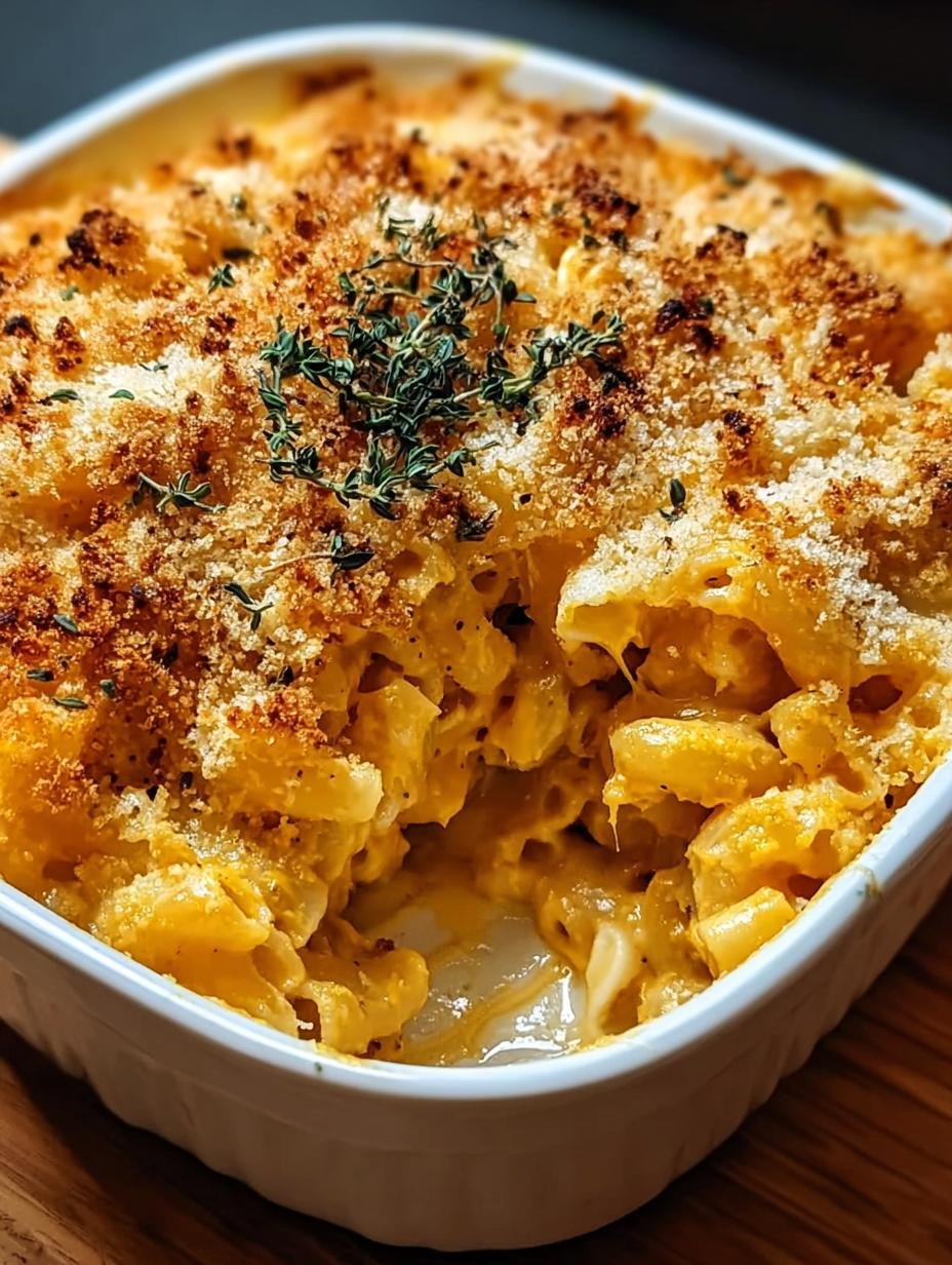 Decadent Butternut Squash Mac: 1 Amazing Comfort Dish 2 Decadent Butternut Squash Mac: Close-up of creamy cheese sauce coating pasta