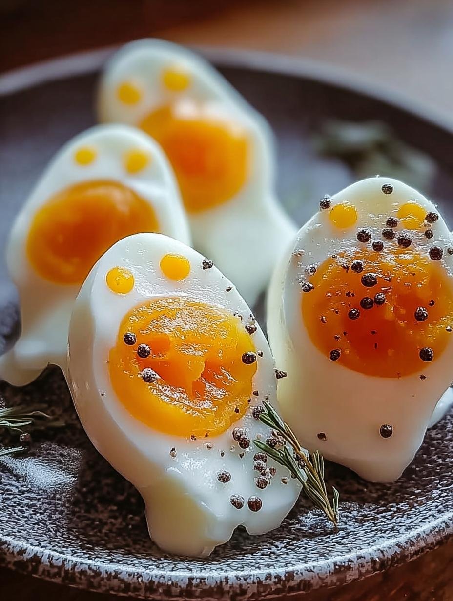 Ghost Hard Boiled Eggs: Spooky & Easy Treat - Ghost Hard Boiled Eggs - main visual representation