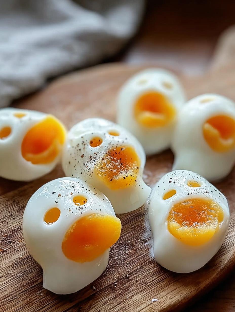 Ghost Hard Boiled Eggs