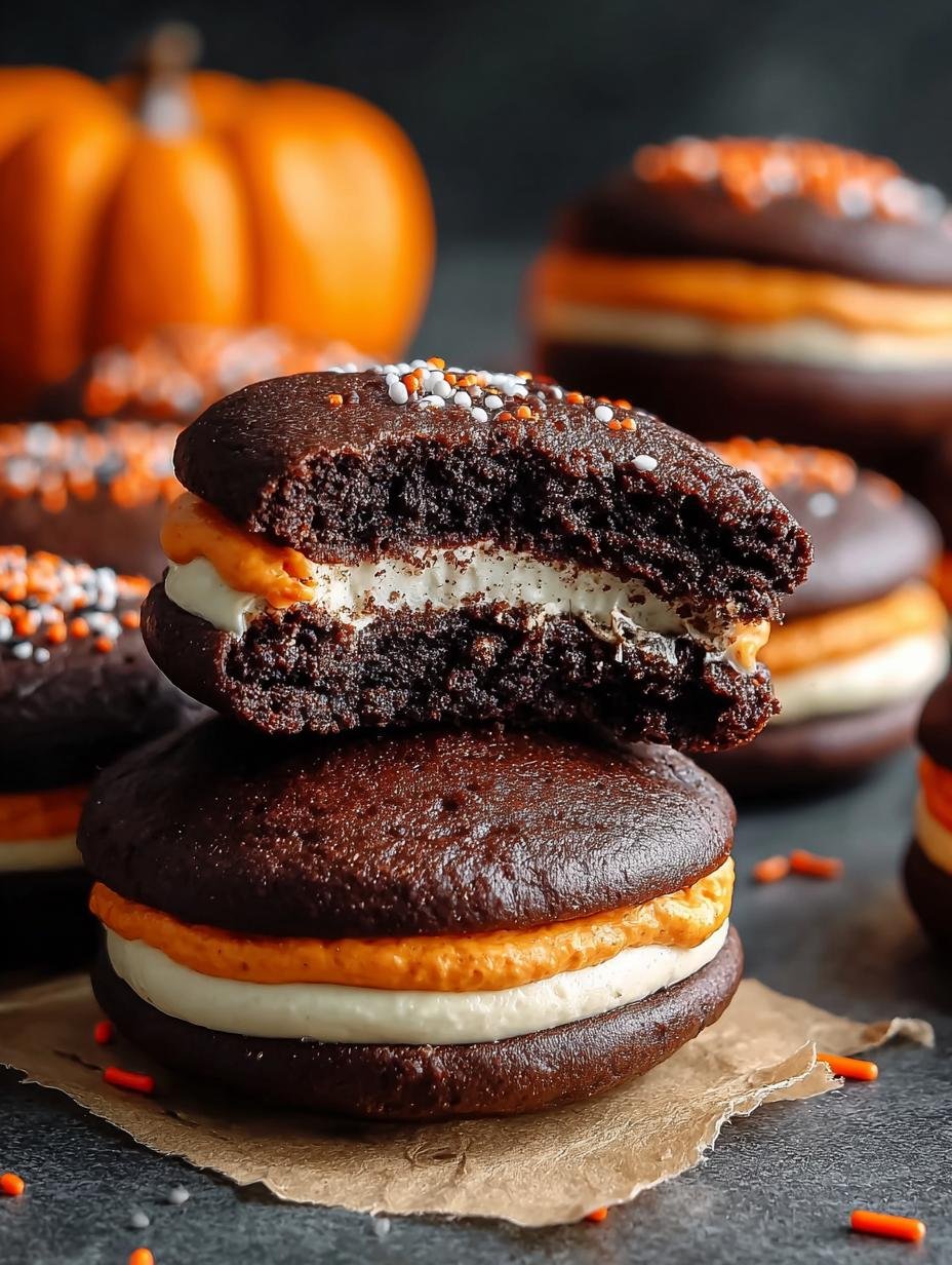 Halloween Whoopie Pies: Spooky, Sweet, 1-Hour Treat - Halloween Whoopie Pies - main visual representation