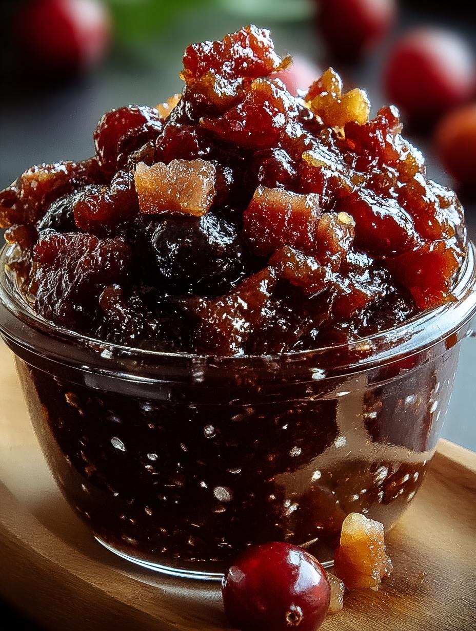 Irresistible Cranberry Bacon Jam