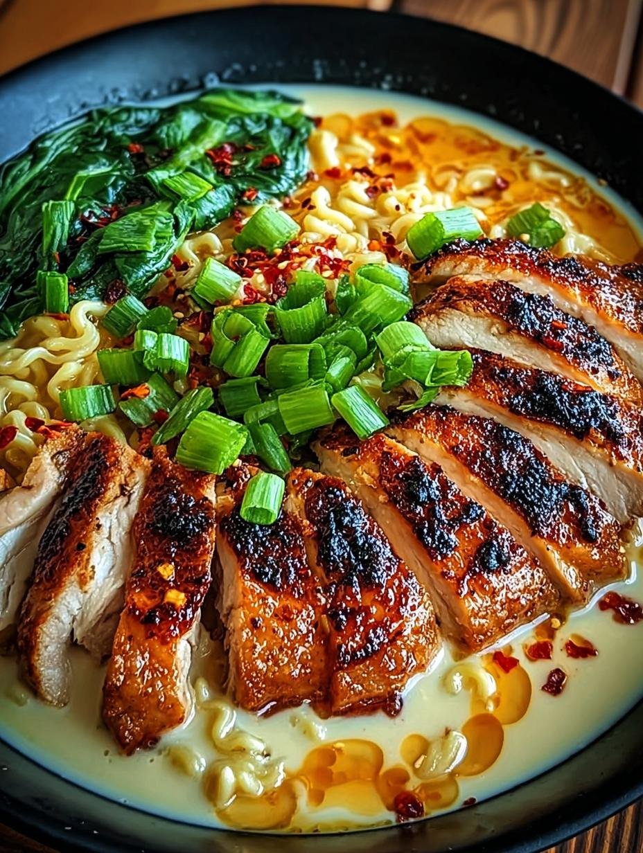 Irresistible Fiery Chicken Ramen