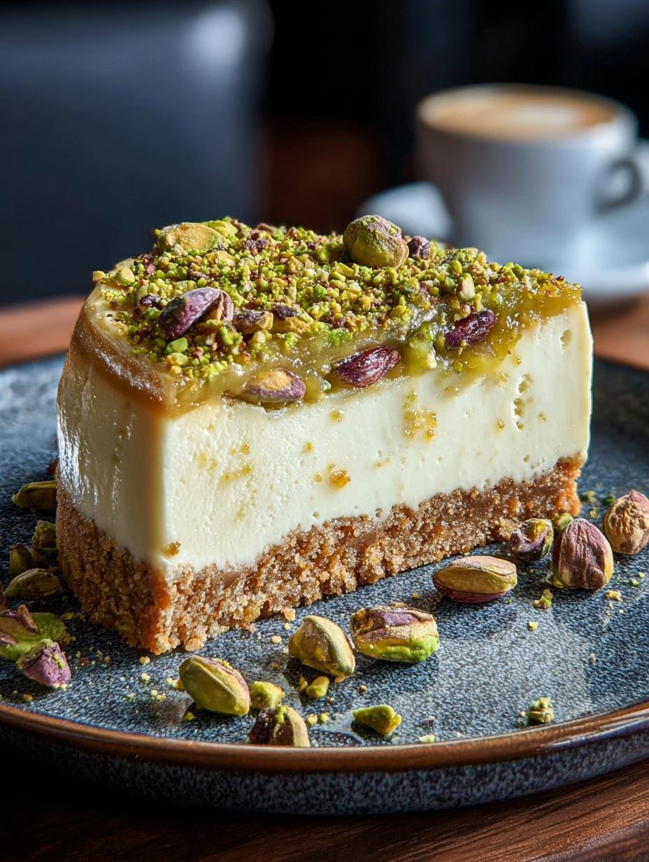 Irresistible Pistachio Cheesecake Topping