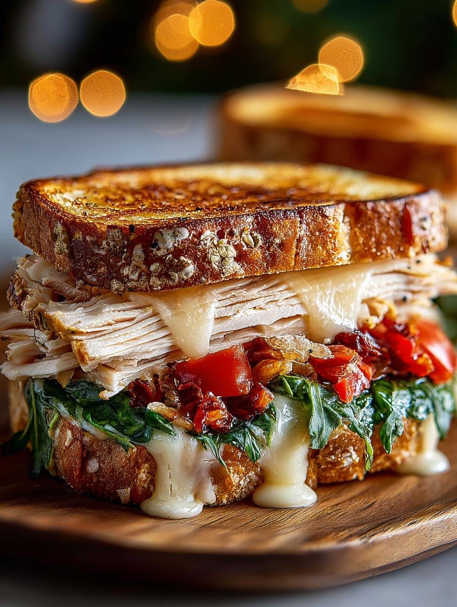 Irresistible Turkey Melt Sandwich