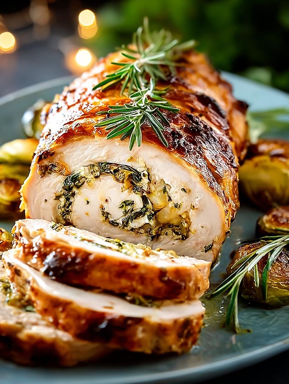 Irresistible Turkey Roulade For
