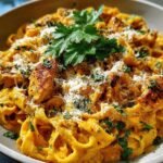 Marry Pumpkin Chicken Pasta: 1 Amazing Creamy Dish 1 Marry Pumpkin Chicken Pasta