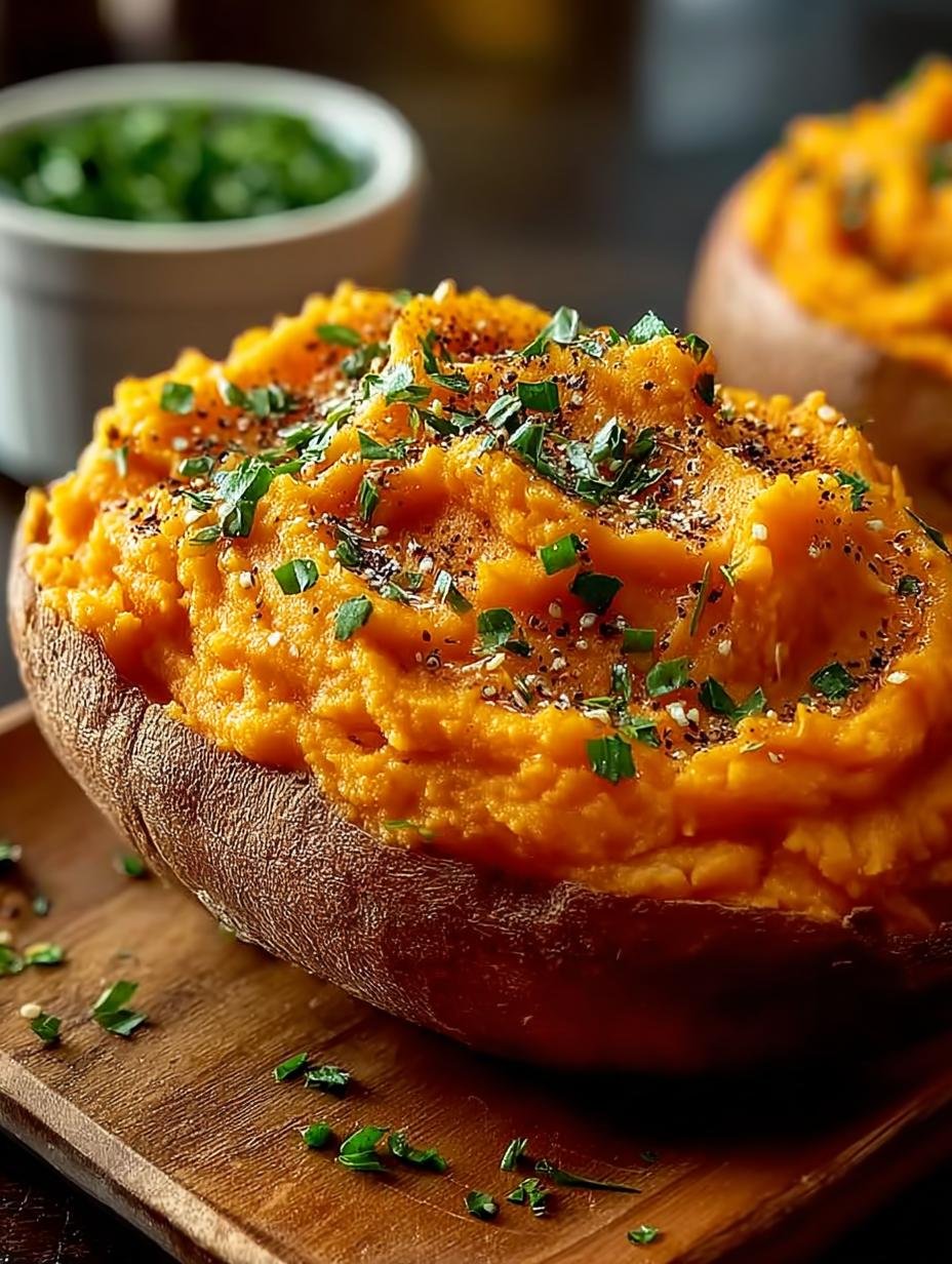 Mashed Sweet Potatoes with