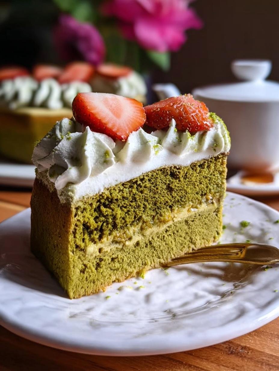 Matcha Tres Leches Cake