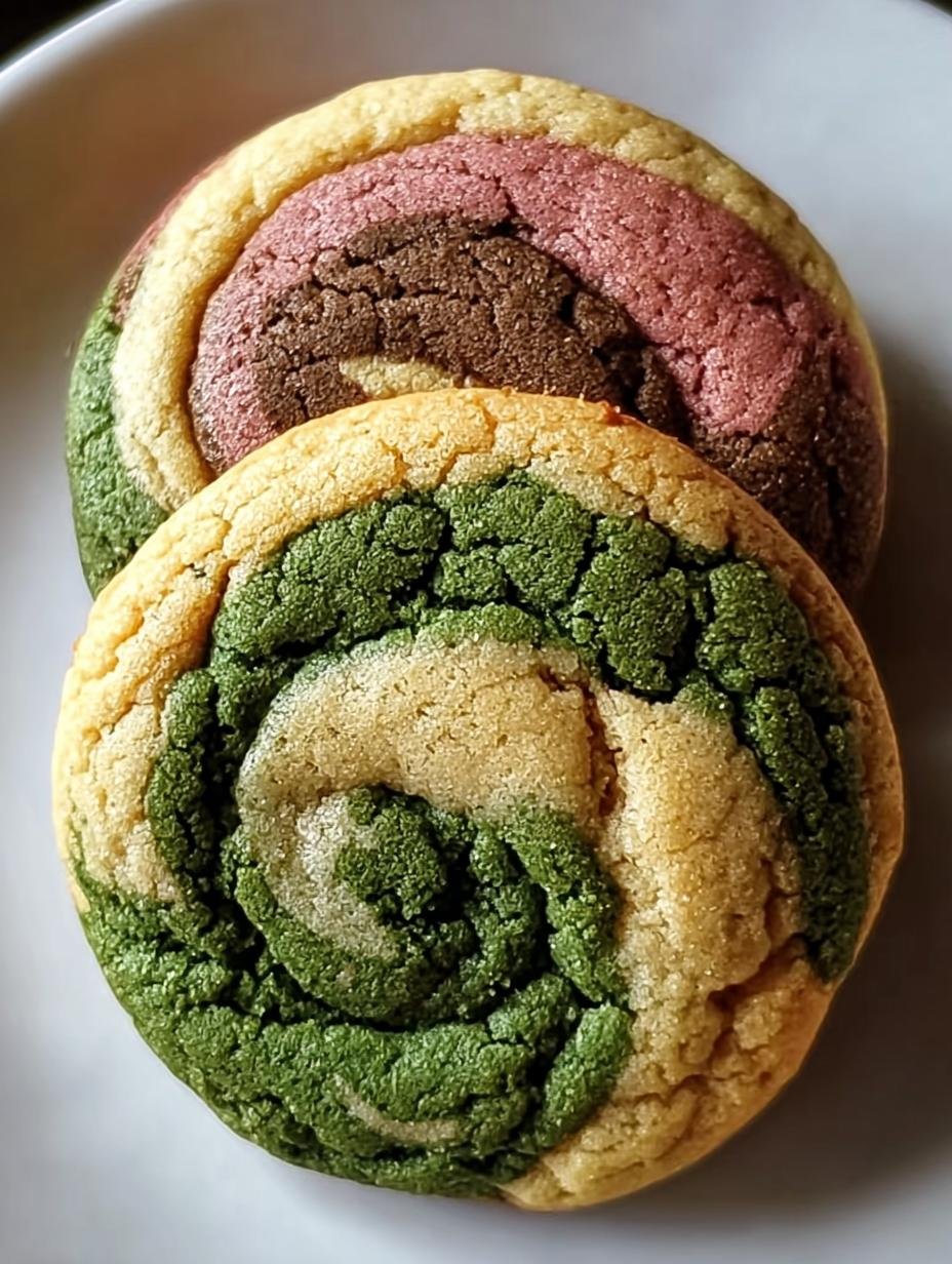 Neapolitan Matcha Cookies: 3 Flavor Joy - Neapolitan Matcha Cookies - main visual representation