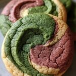 Neapolitan Matcha Cookies