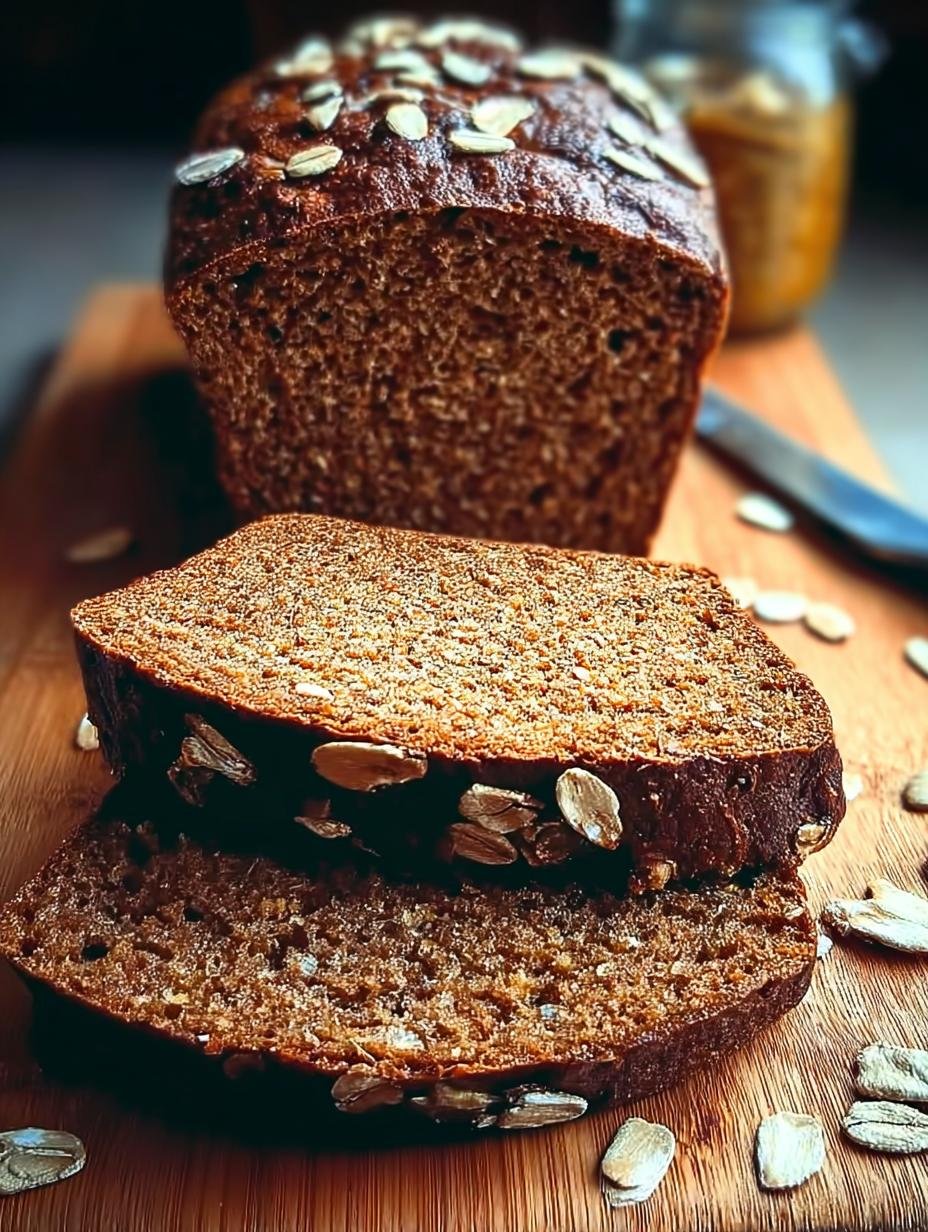Oatmeal Molasses Bread: 1 Amazing Rustic Loaf - Oatmeal Molasses Bread - additional detail